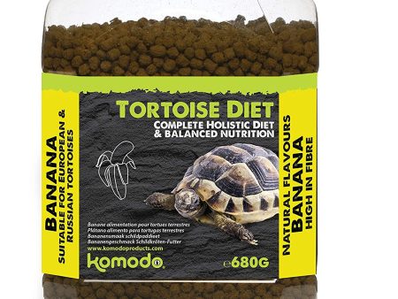 Komodo - Tortoise Diet Food - Banana - 170g Online now