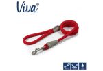 Ancol - Viva Nylon Reflective Rope Snap Lead - Red - 107cm x 10mm (Max 30kg) Online Sale