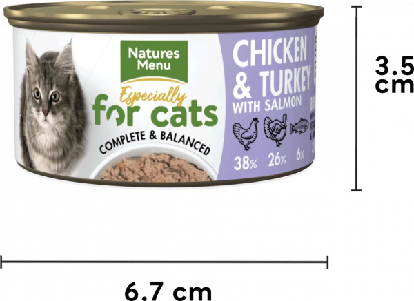 Natures Menu - Especially for Kitten - Chicken & Turkey - 85g on Sale