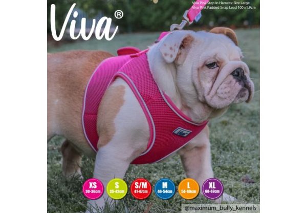 Ancol - Viva Step-in Harness - Pink - Small Medium Hot on Sale