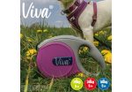 Ancol - Viva Retractable 5m Lead - Purple - Large For Discount