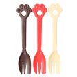 Rosewood - Pet Stuff Plastic Feeding Forks - Assorted Colour on Sale