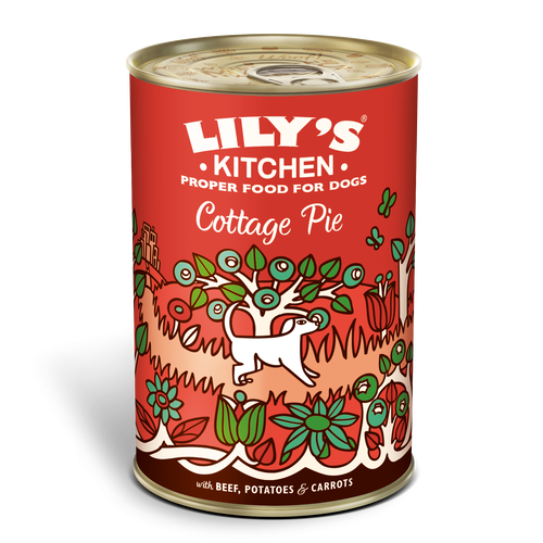 Lilys Kitchen - Cottage Pie Wet Dog  - 400g Tin For Discount