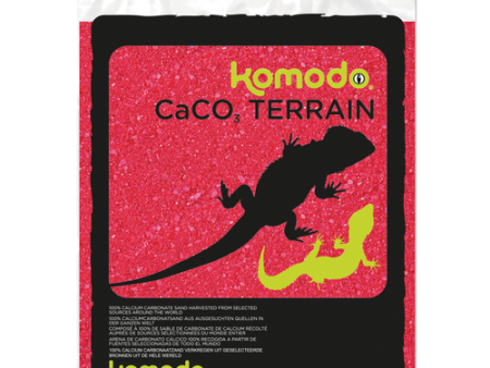 Komodo - CaCo3 Sand - Crimson - 4kg Online Sale