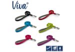 Ancol - Viva Nylon Padded Snap Lead - Black - 180cm x 25mm (Max 75kg) Fashion