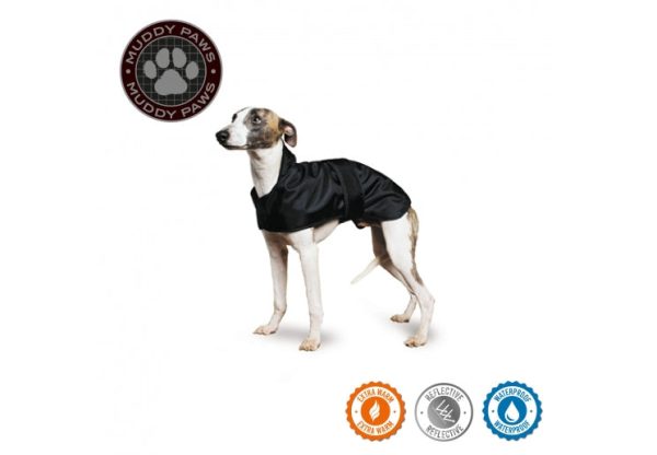 Ancol - Whippet & Greyhound Coat - Black - 53cm For Cheap