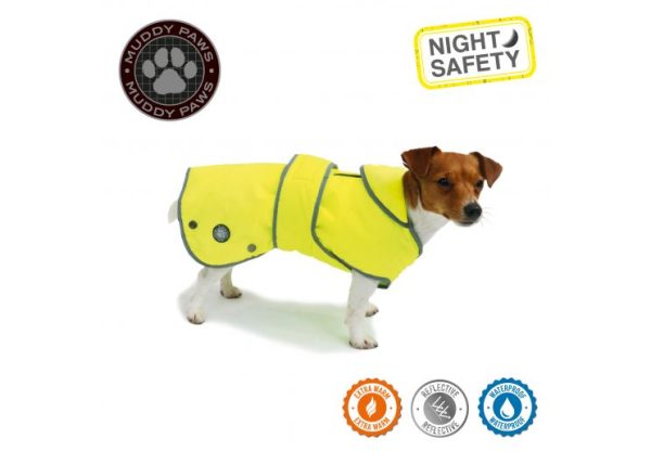 Ancol - Stormguard Dog Coat - Hi Vis Yellow - X Large Supply