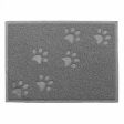 Ancol - Feeding Place Paw Mat - Grey - 16  by 12  Cheap