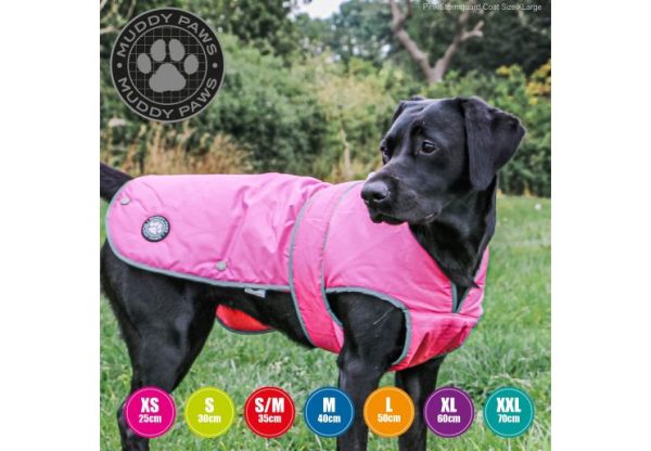 Ancol - Stormguard Dog Coat - Pink - Medium For Sale