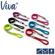 Ancol - Viva Nylon Reflective Rope Snap Lead - Pink - 107cm x 12mm (max 50kg) Online