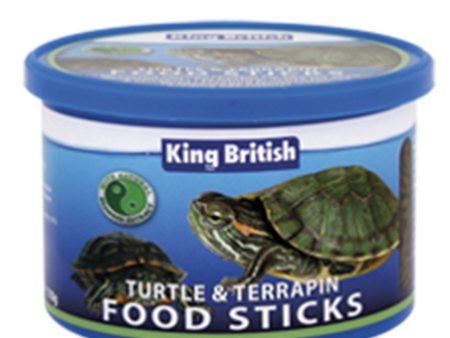 King British - Turtle and Terrapin Food Sticks (with IHB) - 110g For Discount