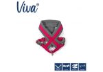 Ancol - Viva Nylon Padded Harness - Pink - Large (52-71cm) For Cheap