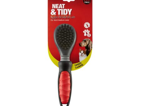 Mikki - Easy Grooming Nylon Bristle Brush - Large Online Hot Sale