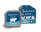 Butcher s - Puppy Perfect Foil tray - 4 pack - 150g Supply