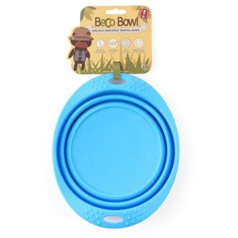 Beco Things - Collapsible Silicone Travel Bowl - Blue - Medium For Cheap