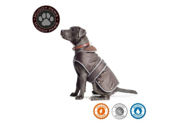 Ancol - Stormguard Dog Coat - Chocolate Brown - Medium Discount