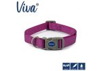 Ancol - Viva Nylon Adjustable Collar - Purple - Large (45-70cm) Cheap