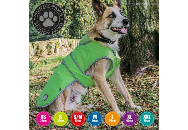 Ancol - Stormguard Dog Coat - Hi Vis Yellow - Large Online Hot Sale