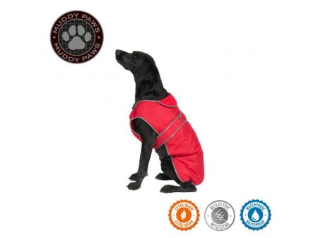 Ancol - Stormguard Dog Coat - Red - Small For Discount