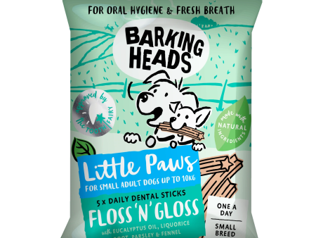 Barking Heads - Little Paws Floss N Gloss Dental Sticks Fashion