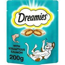 Dreamies - Cat Treats With Salmon - 200g Mega Pack Supply