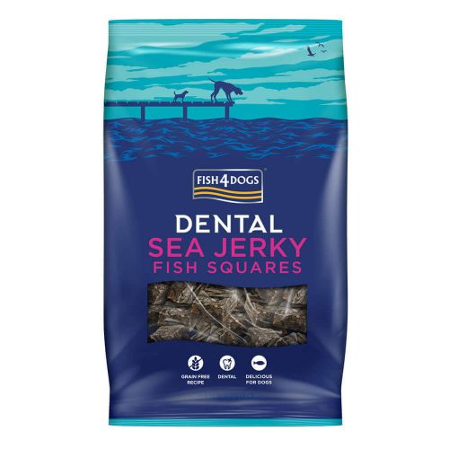 Fish4dogs - Sea Jerky Fish Squares - 115g Hot on Sale