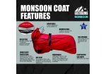 Ancol - Extreme Monsoon Dog Coat - Black - small medium - 35cm on Sale