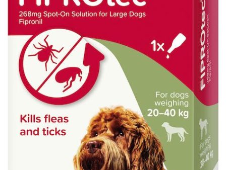 Beaphar - Fiprotec Spot On Solution - Large Dogs (20-40kg) - 1 Treatment Fashion