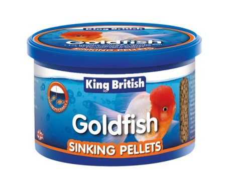 King British - Goldfish Sinking Pellets - 140g For Sale