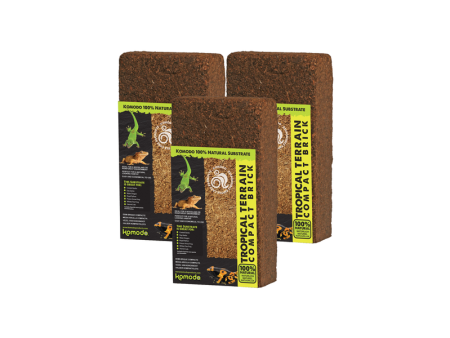 Komodo - Tropical Terrain Compact Brick - Triple Pack Sale