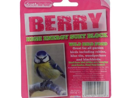 Suet To Go - Berry Block - 320g Fashion