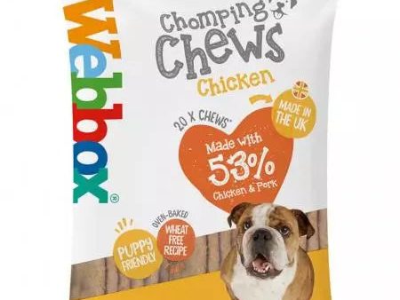 Webbox - Chomping Chews - Chicken - 200g Discount