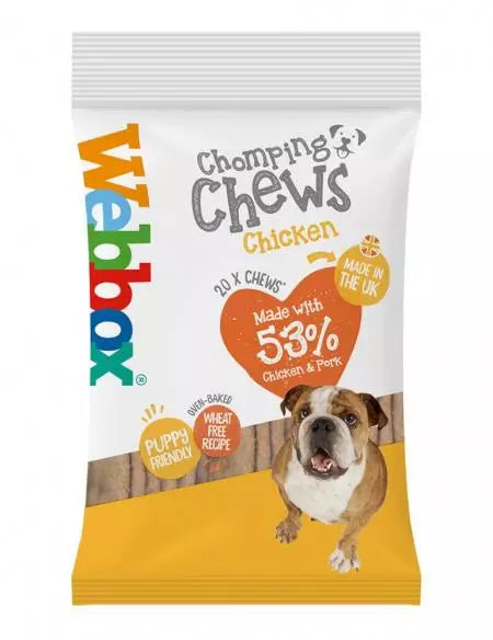 Webbox - Chomping Chews - Chicken - 200g Discount