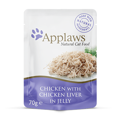 Applaws - Chicken With Liver In Jelly Cat Food - 70g Pouch Hot on Sale