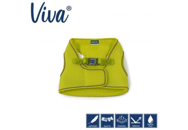 Ancol - Viva Step-in Harness - Lime - Large Fashion