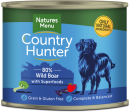 Natures Menu - Country Hunter - Wild Boar with Superfood - 600g Tin Sale