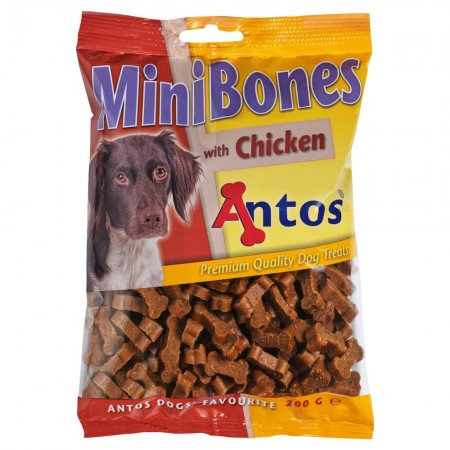 Antos - Mini Bones Training Treat - Chicken - 200g on Sale