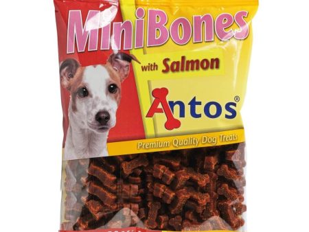 Antos - Mini Bones Training Treat - Salmon - 200g Online now