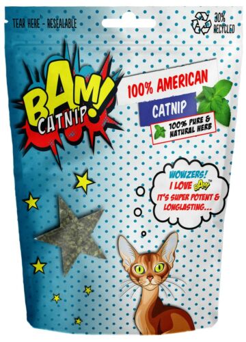 Bam! - 100% American Catnip - 14g Bag on Sale