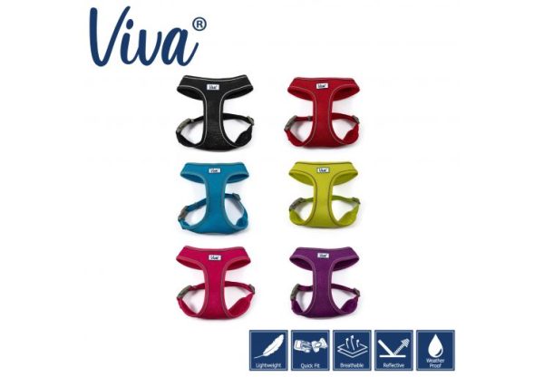 Ancol - Viva Comfort Mesh Harness - Purple - Small (34-45cm) Fashion