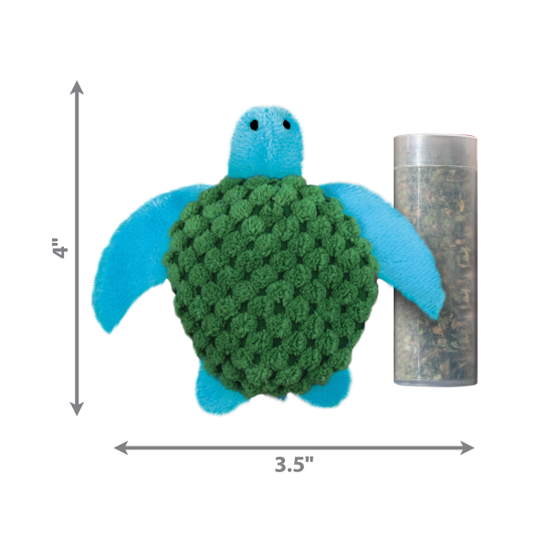 Kong - Refillable - Catnip Turtle Online Hot Sale