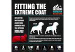 Ancol - Extreme Monsoon Dog Coat - Black - x small - 25cm Supply