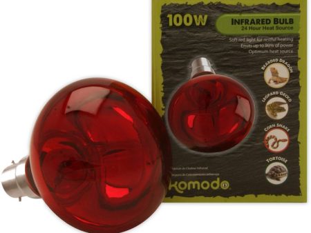 Komodo - Infrared Spot - BC Bulb - 100W Online Sale