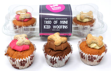 Barking Bakery - Trio Of Mini Iced Woofins Sale