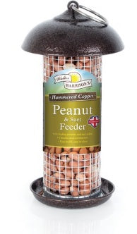 Walter Harrisons - Hammertone Mini Peanut Feeder - 20cm Online now