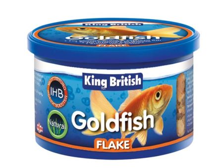 King British - Goldfish Flakes (with IHB) - 55G For Discount