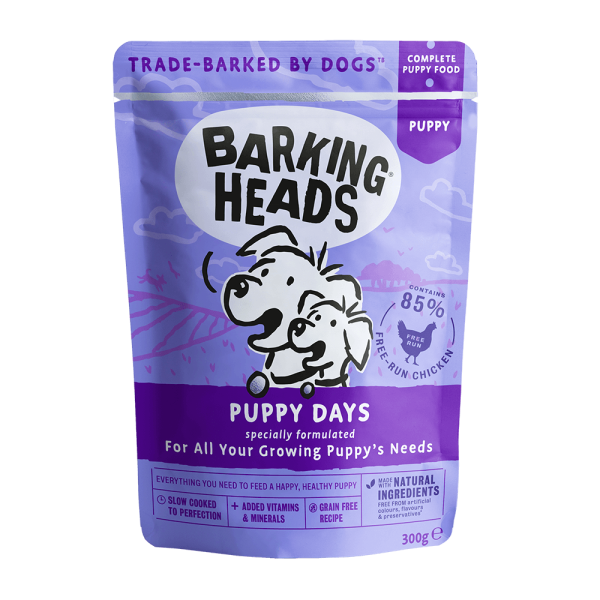 Barking Heads - Puppy Days - 300g Pouch Sale