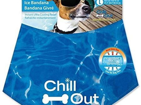 All For Paws - Chill Out Ice Bandana - Large Sale