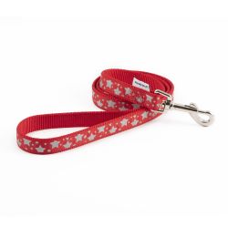 Ancol - Fashion Lead Reflective - Red Stars - 1m x 19mm Online now