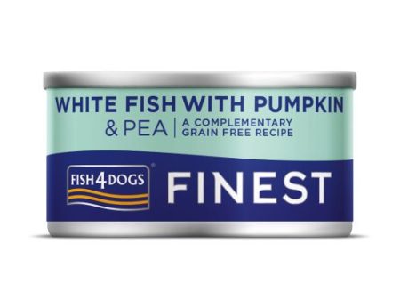 Fish4Dogs - Finest White Fish With Pumpkin & Pea - 85g on Sale